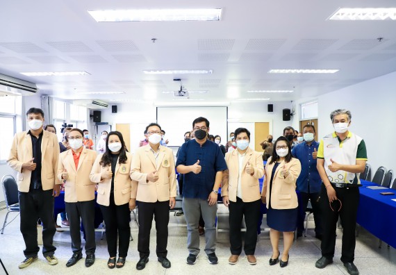 ภาพกิจกรรม  คณะวิทยาศาสตร์และเทคโนโลยี จัดอบรมเชิงปฏิบัติการ เรื่อง การถ่ายทอดเทคโนโลยีประชาสัมพันธ์เพื่อการตลาดและส่งเสริมการขาย