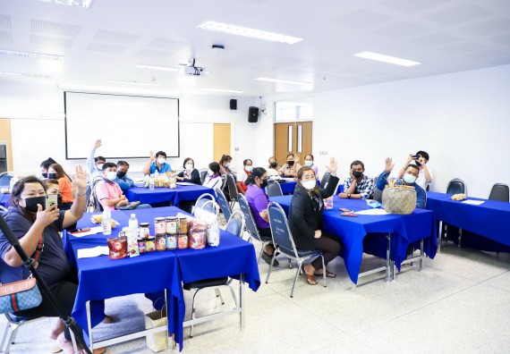 ภาพกิจกรรม  คณะวิทยาศาสตร์และเทคโนโลยี จัดอบรมเชิงปฏิบัติการ เรื่อง การถ่ายทอดเทคโนโลยีประชาสัมพันธ์เพื่อการตลาดและส่งเสริมการขาย