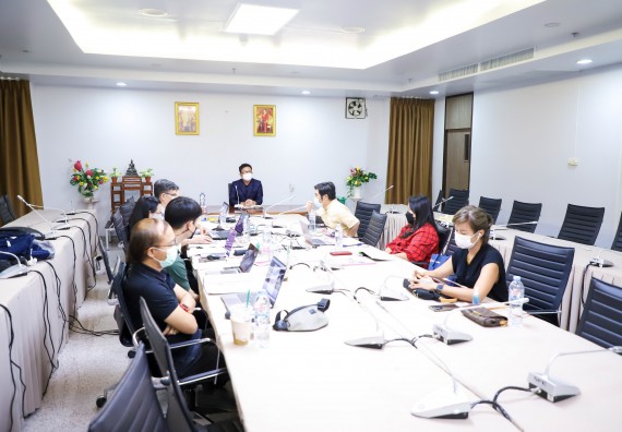 ภาพกิจกรรม  คณะวิทยาศาสตร์และเทคโนโลยี จัดกิจกรรมอบรมเชิงปฏิบัติการ เรื่อง การจัดการความรู้การเกณฑ์ AUN-QA ระดับหลักสูตร