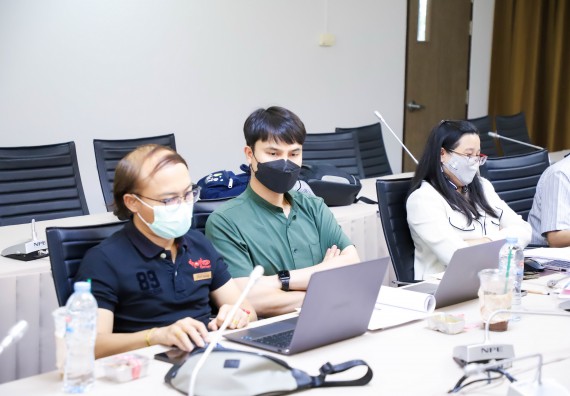 ภาพกิจกรรม  คณะวิทยาศาสตร์และเทคโนโลยี จัดกิจกรรมอบรมเชิงปฏิบัติการ เรื่อง การจัดการความรู้การเกณฑ์ AUN-QA ระดับหลักสูตร