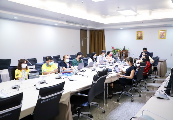 ภาพกิจกรรม  คณะวิทยาศาสตร์และเทคโนโลยี จัดกิจกรรมอบรมเชิงปฏิบัติการ เรื่อง การจัดการความรู้การเกณฑ์ AUN-QA ระดับหลักสูตร