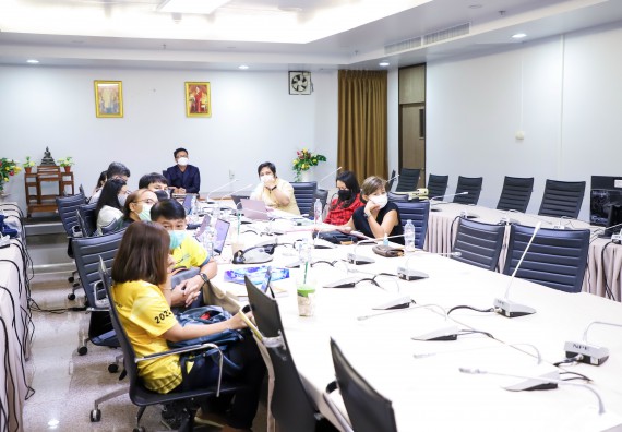 ภาพกิจกรรม  คณะวิทยาศาสตร์และเทคโนโลยี จัดกิจกรรมอบรมเชิงปฏิบัติการ เรื่อง การจัดการความรู้การเกณฑ์ AUN-QA ระดับหลักสูตร