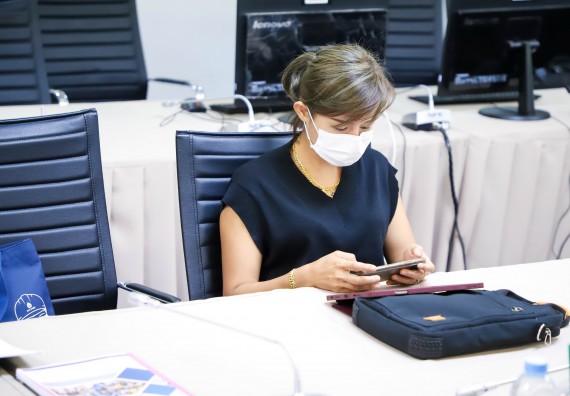 ภาพกิจกรรม  คณะวิทยาศาสตร์และเทคโนโลยี จัดกิจกรรมอบรมเชิงปฏิบัติการ เรื่อง การจัดการความรู้การเกณฑ์ AUN-QA ระดับหลักสูตร