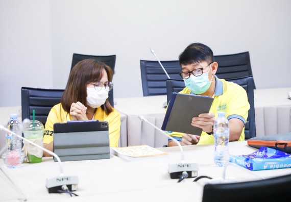 ภาพกิจกรรม  คณะวิทยาศาสตร์และเทคโนโลยี จัดกิจกรรมอบรมเชิงปฏิบัติการ เรื่อง การจัดการความรู้การเกณฑ์ AUN-QA ระดับหลักสูตร