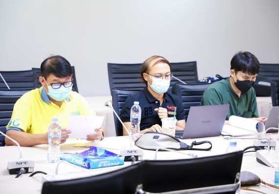 ภาพกิจกรรม  คณะวิทยาศาสตร์และเทคโนโลยี จัดกิจกรรมอบรมเชิงปฏิบัติการ เรื่อง การจัดการความรู้การเกณฑ์ AUN-QA ระดับหลักสูตร