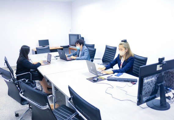 ภาพกิจกรรม  หลักสูตรสาขาวิชาเคมี (ค.บ.) จัดกิจกรรมตรวจประเมินคุณภาพภายในในรูปแบบการประเมินคุณภาพการศึกษาผ่านสื่ออิเล็กทรอนิกส์ ปีการศึกษา 2565