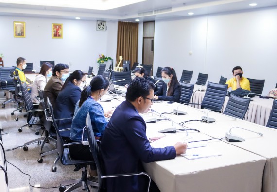 ภาพกิจกรรม  หลักสูตรสาขาวิชาวิทยาศาสตร์ จัดกิจกรรมตรวจประเมินคุณภาพภายในในรูปแบบการประเมินคุณภาพการศึกษาผ่านสื่ออิเล็กทรอนิกส์ ปีการศึกษา 2565