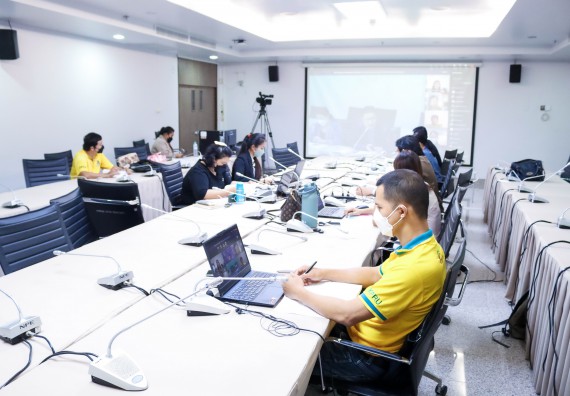 ภาพกิจกรรม  หลักสูตรสาขาวิชาวิทยาศาสตร์ จัดกิจกรรมตรวจประเมินคุณภาพภายในในรูปแบบการประเมินคุณภาพการศึกษาผ่านสื่ออิเล็กทรอนิกส์ ปีการศึกษา 2565