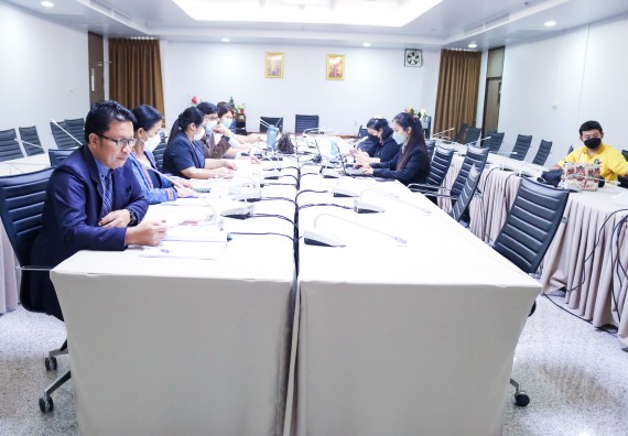 ภาพกิจกรรม  หลักสูตรสาขาวิชาวิทยาศาสตร์ จัดกิจกรรมตรวจประเมินคุณภาพภายในในรูปแบบการประเมินคุณภาพการศึกษาผ่านสื่ออิเล็กทรอนิกส์ ปีการศึกษา 2565