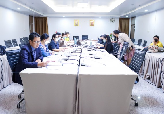 ภาพกิจกรรม  หลักสูตรสาขาวิชาวิทยาศาสตร์ จัดกิจกรรมตรวจประเมินคุณภาพภายในในรูปแบบการประเมินคุณภาพการศึกษาผ่านสื่ออิเล็กทรอนิกส์ ปีการศึกษา 2565