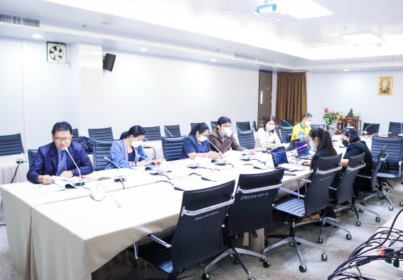 ภาพกิจกรรม  หลักสูตรสาขาวิชาวิทยาศาสตร์ จัดกิจกรรมตรวจประเมินคุณภาพภายในในรูปแบบการประเมินคุณภาพการศึกษาผ่านสื่ออิเล็กทรอนิกส์ ปีการศึกษา 2565