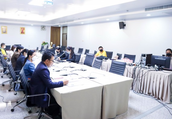 ภาพกิจกรรม  หลักสูตรสาขาวิชาวิทยาศาสตร์ จัดกิจกรรมตรวจประเมินคุณภาพภายในในรูปแบบการประเมินคุณภาพการศึกษาผ่านสื่ออิเล็กทรอนิกส์ ปีการศึกษา 2565