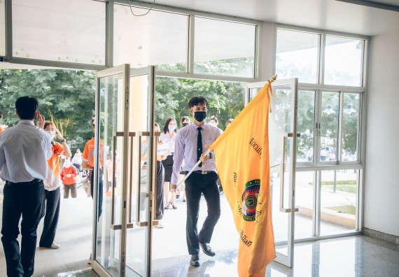 ภาพกิจกรรม  คณะวิทยาศาสตร์และเทคโนโลยี จัดกิจกรรมรักแรกผูกจิตนักศึกษาวิทยาศาสตร์และเทคโนโลยี ปฐมนิเทศนักศึกษาใหม่ คณะวิทยาศาสตร์และเทคโนโลยี ประจำปี 2565