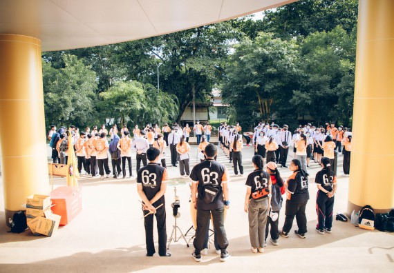 ภาพกิจกรรม  คณะวิทยาศาสตร์และเทคโนโลยี จัดกิจกรรมรักแรกผูกจิตนักศึกษาวิทยาศาสตร์และเทคโนโลยี ปฐมนิเทศนักศึกษาใหม่ คณะวิทยาศาสตร์และเทคโนโลยี ประจำปี 2565