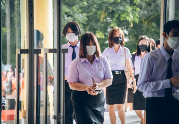 ภาพกิจกรรม  คณะวิทยาศาสตร์และเทคโนโลยี จัดกิจกรรมรักแรกผูกจิตนักศึกษาวิทยาศาสตร์และเทคโนโลยี ปฐมนิเทศนักศึกษาใหม่ คณะวิทยาศาสตร์และเทคโนโลยี ประจำปี 2565