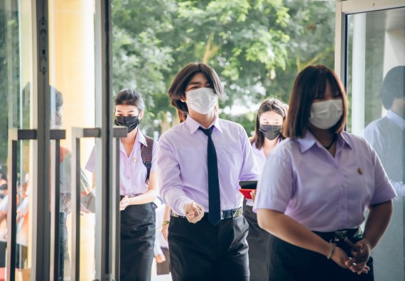 ภาพกิจกรรม  คณะวิทยาศาสตร์และเทคโนโลยี จัดกิจกรรมรักแรกผูกจิตนักศึกษาวิทยาศาสตร์และเทคโนโลยี ปฐมนิเทศนักศึกษาใหม่ คณะวิทยาศาสตร์และเทคโนโลยี ประจำปี 2565