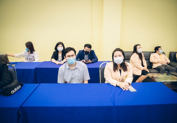 ภาพกิจกรรม  คณะวิทยาศาสตร์และเทคโนโลยี จัดกิจกรรมรักแรกผูกจิตนักศึกษาวิทยาศาสตร์และเทคโนโลยี ปฐมนิเทศนักศึกษาใหม่ คณะวิทยาศาสตร์และเทคโนโลยี ประจำปี 2565