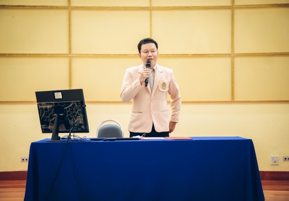 ภาพกิจกรรม  คณะวิทยาศาสตร์และเทคโนโลยี จัดกิจกรรมรักแรกผูกจิตนักศึกษาวิทยาศาสตร์และเทคโนโลยี ปฐมนิเทศนักศึกษาใหม่ คณะวิทยาศาสตร์และเทคโนโลยี ประจำปี 2565