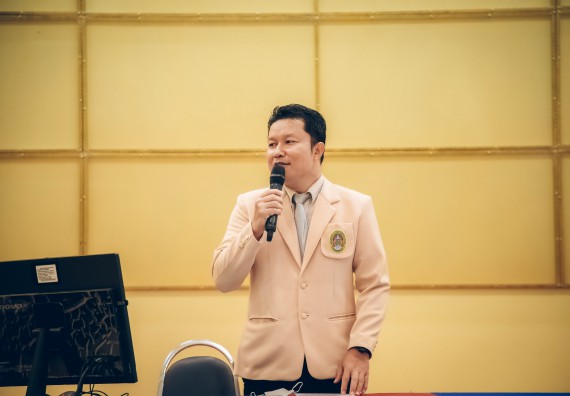 ภาพกิจกรรม  คณะวิทยาศาสตร์และเทคโนโลยี จัดกิจกรรมรักแรกผูกจิตนักศึกษาวิทยาศาสตร์และเทคโนโลยี ปฐมนิเทศนักศึกษาใหม่ คณะวิทยาศาสตร์และเทคโนโลยี ประจำปี 2565