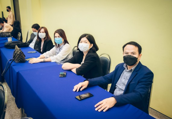 ภาพกิจกรรม  คณะวิทยาศาสตร์และเทคโนโลยี จัดกิจกรรมรักแรกผูกจิตนักศึกษาวิทยาศาสตร์และเทคโนโลยี ปฐมนิเทศนักศึกษาใหม่ คณะวิทยาศาสตร์และเทคโนโลยี ประจำปี 2565