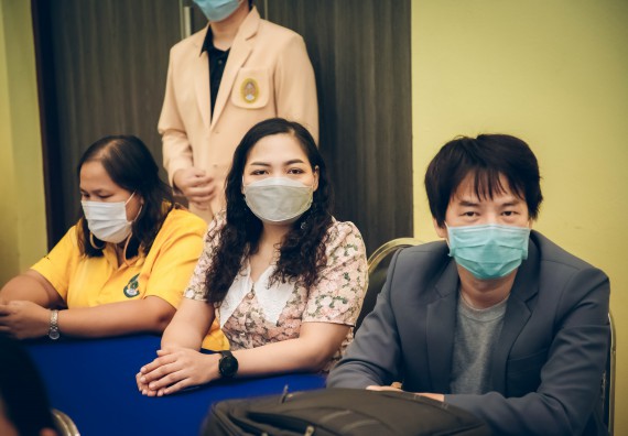 ภาพกิจกรรม  คณะวิทยาศาสตร์และเทคโนโลยี จัดกิจกรรมรักแรกผูกจิตนักศึกษาวิทยาศาสตร์และเทคโนโลยี ปฐมนิเทศนักศึกษาใหม่ คณะวิทยาศาสตร์และเทคโนโลยี ประจำปี 2565