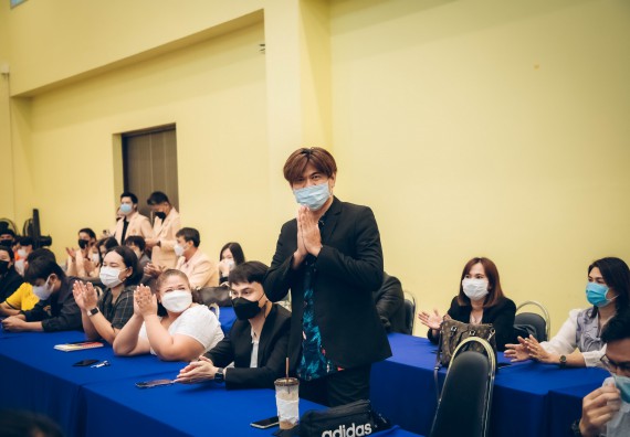 ภาพกิจกรรม  คณะวิทยาศาสตร์และเทคโนโลยี จัดกิจกรรมรักแรกผูกจิตนักศึกษาวิทยาศาสตร์และเทคโนโลยี ปฐมนิเทศนักศึกษาใหม่ คณะวิทยาศาสตร์และเทคโนโลยี ประจำปี 2565