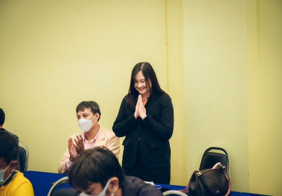 ภาพกิจกรรม  คณะวิทยาศาสตร์และเทคโนโลยี จัดกิจกรรมรักแรกผูกจิตนักศึกษาวิทยาศาสตร์และเทคโนโลยี ปฐมนิเทศนักศึกษาใหม่ คณะวิทยาศาสตร์และเทคโนโลยี ประจำปี 2565