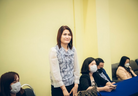 ภาพกิจกรรม  คณะวิทยาศาสตร์และเทคโนโลยี จัดกิจกรรมรักแรกผูกจิตนักศึกษาวิทยาศาสตร์และเทคโนโลยี ปฐมนิเทศนักศึกษาใหม่ คณะวิทยาศาสตร์และเทคโนโลยี ประจำปี 2565