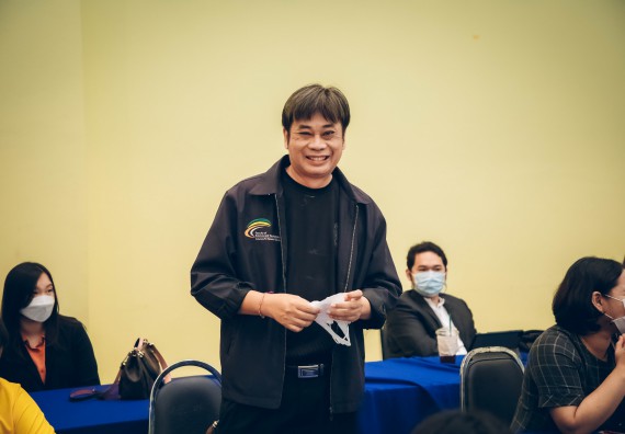 ภาพกิจกรรม  คณะวิทยาศาสตร์และเทคโนโลยี จัดกิจกรรมรักแรกผูกจิตนักศึกษาวิทยาศาสตร์และเทคโนโลยี ปฐมนิเทศนักศึกษาใหม่ คณะวิทยาศาสตร์และเทคโนโลยี ประจำปี 2565