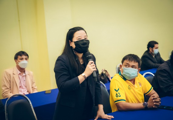 ภาพกิจกรรม  คณะวิทยาศาสตร์และเทคโนโลยี จัดกิจกรรมรักแรกผูกจิตนักศึกษาวิทยาศาสตร์และเทคโนโลยี ปฐมนิเทศนักศึกษาใหม่ คณะวิทยาศาสตร์และเทคโนโลยี ประจำปี 2565