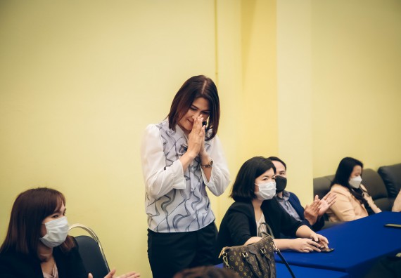 ภาพกิจกรรม  คณะวิทยาศาสตร์และเทคโนโลยี จัดกิจกรรมรักแรกผูกจิตนักศึกษาวิทยาศาสตร์และเทคโนโลยี ปฐมนิเทศนักศึกษาใหม่ คณะวิทยาศาสตร์และเทคโนโลยี ประจำปี 2565