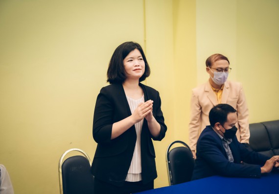 ภาพกิจกรรม  คณะวิทยาศาสตร์และเทคโนโลยี จัดกิจกรรมรักแรกผูกจิตนักศึกษาวิทยาศาสตร์และเทคโนโลยี ปฐมนิเทศนักศึกษาใหม่ คณะวิทยาศาสตร์และเทคโนโลยี ประจำปี 2565