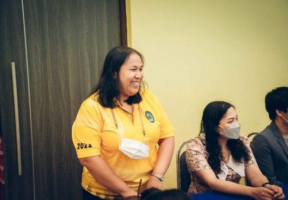 ภาพกิจกรรม  คณะวิทยาศาสตร์และเทคโนโลยี จัดกิจกรรมรักแรกผูกจิตนักศึกษาวิทยาศาสตร์และเทคโนโลยี ปฐมนิเทศนักศึกษาใหม่ คณะวิทยาศาสตร์และเทคโนโลยี ประจำปี 2565