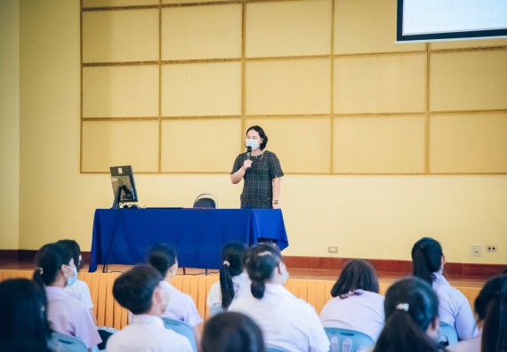 ภาพกิจกรรม  คณะวิทยาศาสตร์และเทคโนโลยี จัดกิจกรรมรักแรกผูกจิตนักศึกษาวิทยาศาสตร์และเทคโนโลยี ปฐมนิเทศนักศึกษาใหม่ คณะวิทยาศาสตร์และเทคโนโลยี ประจำปี 2565