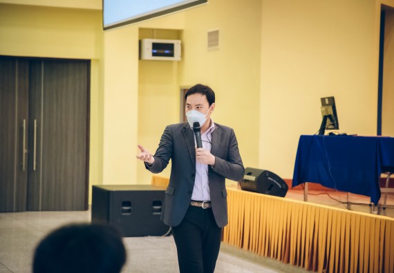 ภาพกิจกรรม  คณะวิทยาศาสตร์และเทคโนโลยี จัดกิจกรรมรักแรกผูกจิตนักศึกษาวิทยาศาสตร์และเทคโนโลยี ปฐมนิเทศนักศึกษาใหม่ คณะวิทยาศาสตร์และเทคโนโลยี ประจำปี 2565