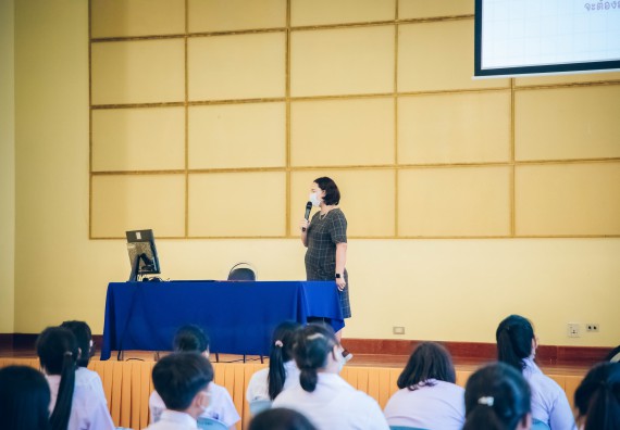 ภาพกิจกรรม  คณะวิทยาศาสตร์และเทคโนโลยี จัดกิจกรรมรักแรกผูกจิตนักศึกษาวิทยาศาสตร์และเทคโนโลยี ปฐมนิเทศนักศึกษาใหม่ คณะวิทยาศาสตร์และเทคโนโลยี ประจำปี 2565