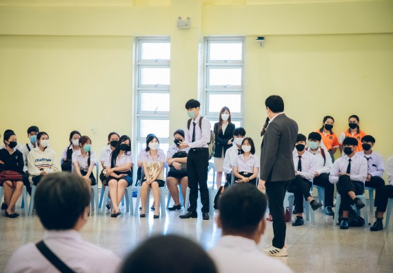 ภาพกิจกรรม  คณะวิทยาศาสตร์และเทคโนโลยี จัดกิจกรรมรักแรกผูกจิตนักศึกษาวิทยาศาสตร์และเทคโนโลยี ปฐมนิเทศนักศึกษาใหม่ คณะวิทยาศาสตร์และเทคโนโลยี ประจำปี 2565