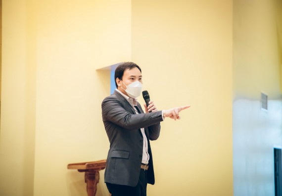 ภาพกิจกรรม  คณะวิทยาศาสตร์และเทคโนโลยี จัดกิจกรรมรักแรกผูกจิตนักศึกษาวิทยาศาสตร์และเทคโนโลยี ปฐมนิเทศนักศึกษาใหม่ คณะวิทยาศาสตร์และเทคโนโลยี ประจำปี 2565