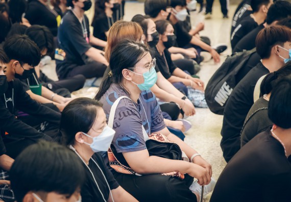 ภาพกิจกรรม  คณะวิทยาศาสตร์และเทคโนโลยี จัดกิจกรรมรักแรกผูกจิตนักศึกษาวิทยาศาสตร์และเทคโนโลยี ปฐมนิเทศนักศึกษาใหม่ คณะวิทยาศาสตร์และเทคโนโลยี ประจำปี 2565