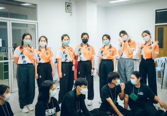 ภาพกิจกรรม  คณะวิทยาศาสตร์และเทคโนโลยี จัดกิจกรรมรักแรกผูกจิตนักศึกษาวิทยาศาสตร์และเทคโนโลยี ปฐมนิเทศนักศึกษาใหม่ คณะวิทยาศาสตร์และเทคโนโลยี ประจำปี 2565