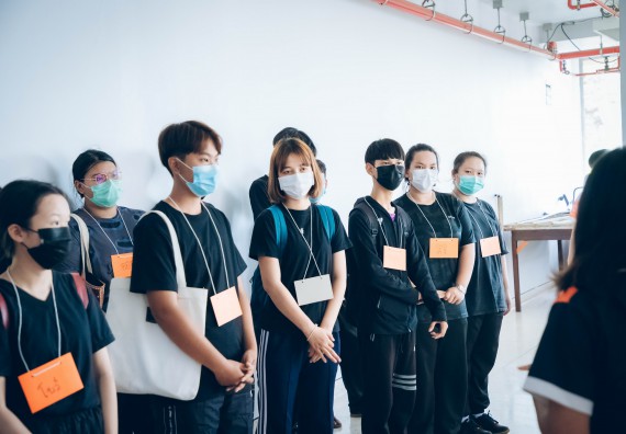 ภาพกิจกรรม  คณะวิทยาศาสตร์และเทคโนโลยี จัดกิจกรรมรักแรกผูกจิตนักศึกษาวิทยาศาสตร์และเทคโนโลยี ปฐมนิเทศนักศึกษาใหม่ คณะวิทยาศาสตร์และเทคโนโลยี ประจำปี 2565