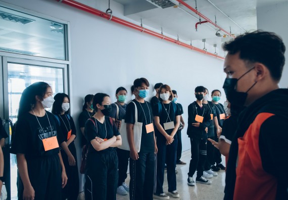 ภาพกิจกรรม  คณะวิทยาศาสตร์และเทคโนโลยี จัดกิจกรรมรักแรกผูกจิตนักศึกษาวิทยาศาสตร์และเทคโนโลยี ปฐมนิเทศนักศึกษาใหม่ คณะวิทยาศาสตร์และเทคโนโลยี ประจำปี 2565