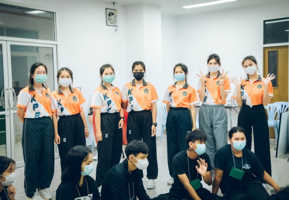 ภาพกิจกรรม  คณะวิทยาศาสตร์และเทคโนโลยี จัดกิจกรรมรักแรกผูกจิตนักศึกษาวิทยาศาสตร์และเทคโนโลยี ปฐมนิเทศนักศึกษาใหม่ คณะวิทยาศาสตร์และเทคโนโลยี ประจำปี 2565