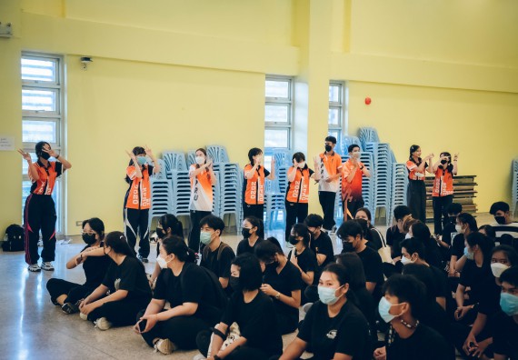 ภาพกิจกรรม  คณะวิทยาศาสตร์และเทคโนโลยี จัดกิจกรรมรักแรกผูกจิตนักศึกษาวิทยาศาสตร์และเทคโนโลยี ปฐมนิเทศนักศึกษาใหม่ คณะวิทยาศาสตร์และเทคโนโลยี ประจำปี 2565