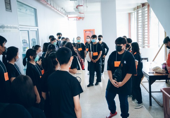 ภาพกิจกรรม  คณะวิทยาศาสตร์และเทคโนโลยี จัดกิจกรรมรักแรกผูกจิตนักศึกษาวิทยาศาสตร์และเทคโนโลยี ปฐมนิเทศนักศึกษาใหม่ คณะวิทยาศาสตร์และเทคโนโลยี ประจำปี 2565