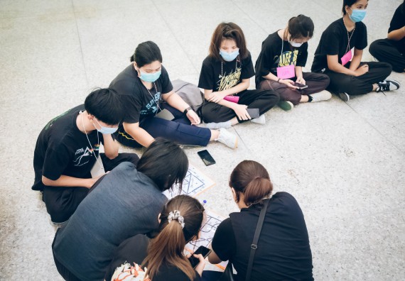 ภาพกิจกรรม  คณะวิทยาศาสตร์และเทคโนโลยี จัดกิจกรรมรักแรกผูกจิตนักศึกษาวิทยาศาสตร์และเทคโนโลยี ปฐมนิเทศนักศึกษาใหม่ คณะวิทยาศาสตร์และเทคโนโลยี ประจำปี 2565