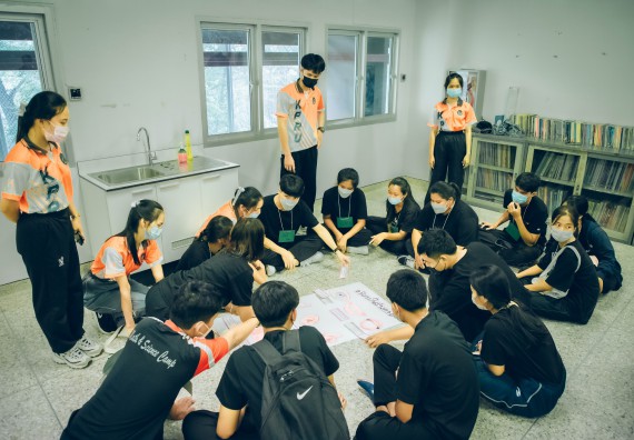 ภาพกิจกรรม  คณะวิทยาศาสตร์และเทคโนโลยี จัดกิจกรรมรักแรกผูกจิตนักศึกษาวิทยาศาสตร์และเทคโนโลยี ปฐมนิเทศนักศึกษาใหม่ คณะวิทยาศาสตร์และเทคโนโลยี ประจำปี 2565