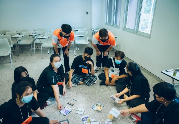 ภาพกิจกรรม  คณะวิทยาศาสตร์และเทคโนโลยี จัดกิจกรรมรักแรกผูกจิตนักศึกษาวิทยาศาสตร์และเทคโนโลยี ปฐมนิเทศนักศึกษาใหม่ คณะวิทยาศาสตร์และเทคโนโลยี ประจำปี 2565