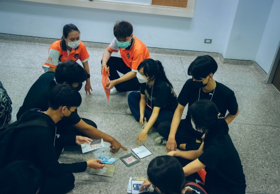 ภาพกิจกรรม  คณะวิทยาศาสตร์และเทคโนโลยี จัดกิจกรรมรักแรกผูกจิตนักศึกษาวิทยาศาสตร์และเทคโนโลยี ปฐมนิเทศนักศึกษาใหม่ คณะวิทยาศาสตร์และเทคโนโลยี ประจำปี 2565