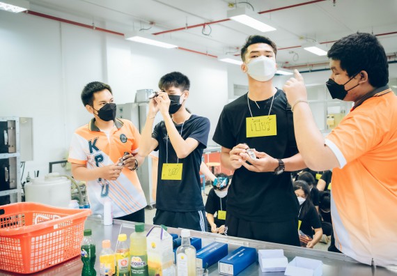 ภาพกิจกรรม  คณะวิทยาศาสตร์และเทคโนโลยี จัดกิจกรรมรักแรกผูกจิตนักศึกษาวิทยาศาสตร์และเทคโนโลยี ปฐมนิเทศนักศึกษาใหม่ คณะวิทยาศาสตร์และเทคโนโลยี ประจำปี 2565